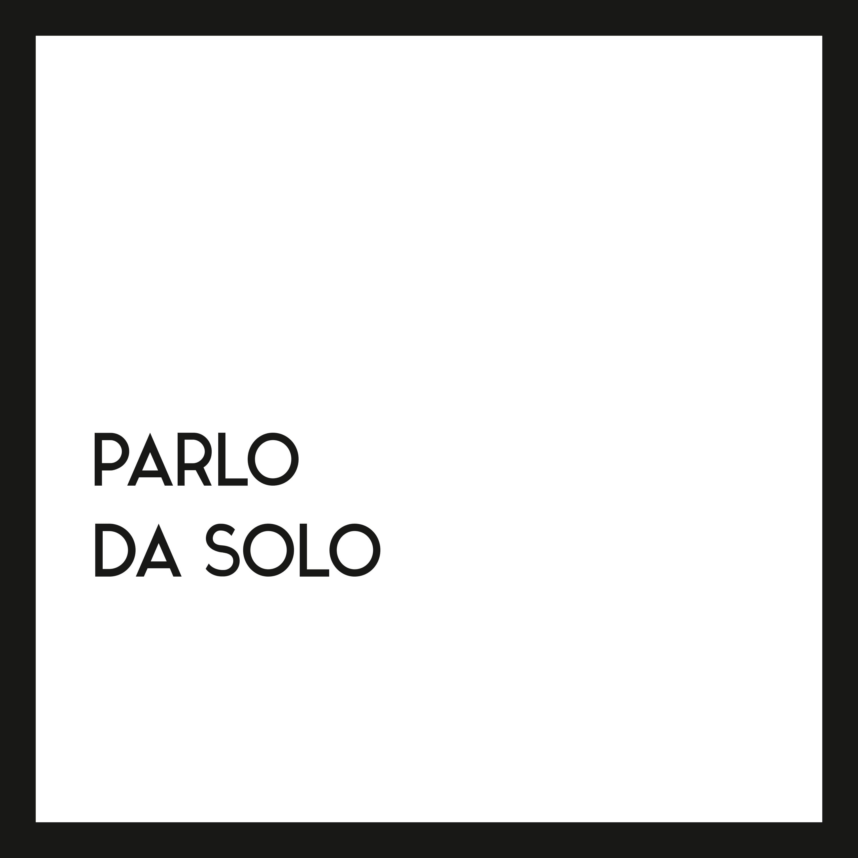 Parlo da solo